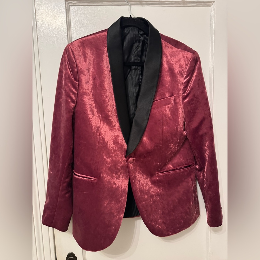 TopMan Velvet Blazer